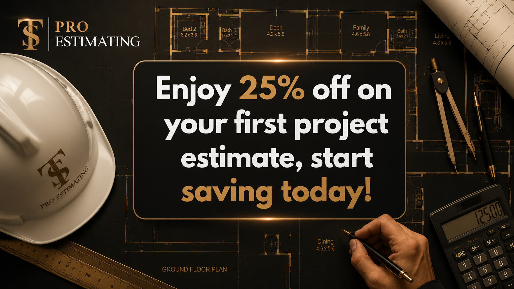TS Pro Estimating construction estimating services — banner 6